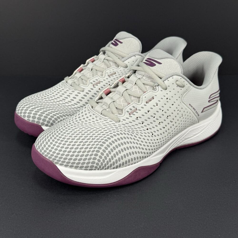 Skechers Viper Court Reload Women’s Size 10 Grey Pickleball Shoes